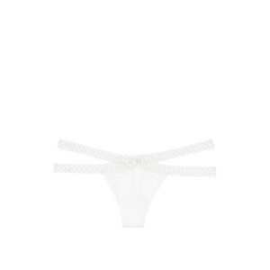 Трусики стринги Victoria’s Secret Very Sexy White Lace Thong panty