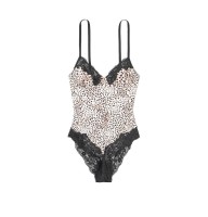 Боди Lace trim modal bodysuit Victoria’s Secret 