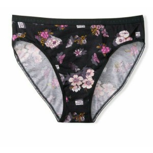 Трусики Victoria’s Secret Cotton High-Leg Brief Pink Floral