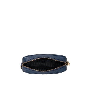 Сумка The Victoria Top Zip crossbody Black & Blue