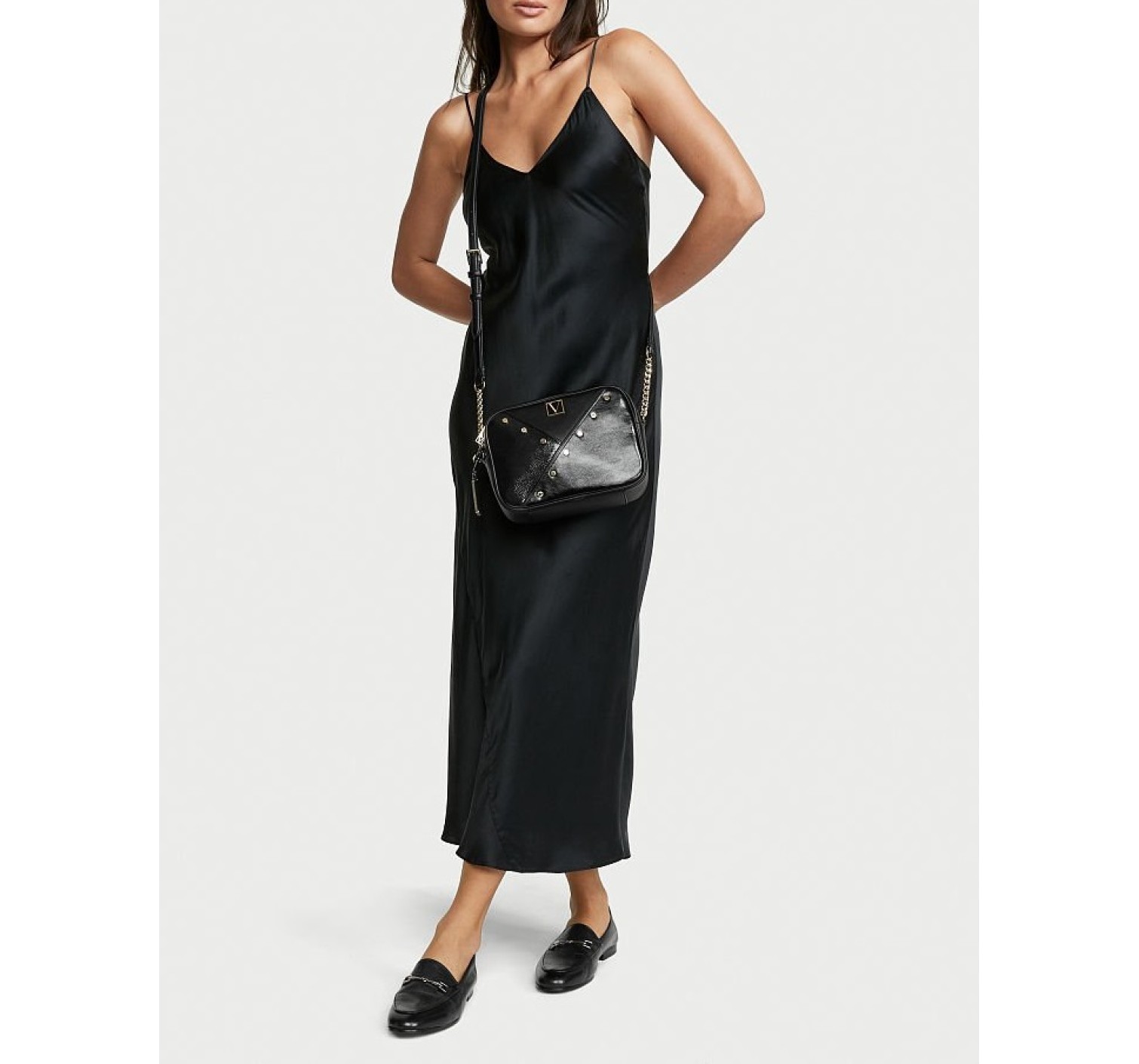 Сумка Виктория Сикрет The Victoria Top Zip crossbody