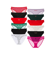 Адвент календарь трусиков 12-Pack Bikini Panties Holiday Advent Calendar