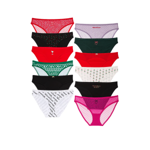 Адвент календарь трусиков 12-Pack Bikini Panties Holiday Advent Calendar
