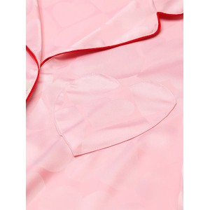 Пижама Glazed Satin Short Pajama Set Pretty Blossom