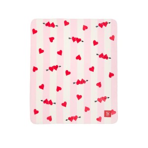 Плед Cozy plush Fleece Hearts blanket Victoria's Secret
