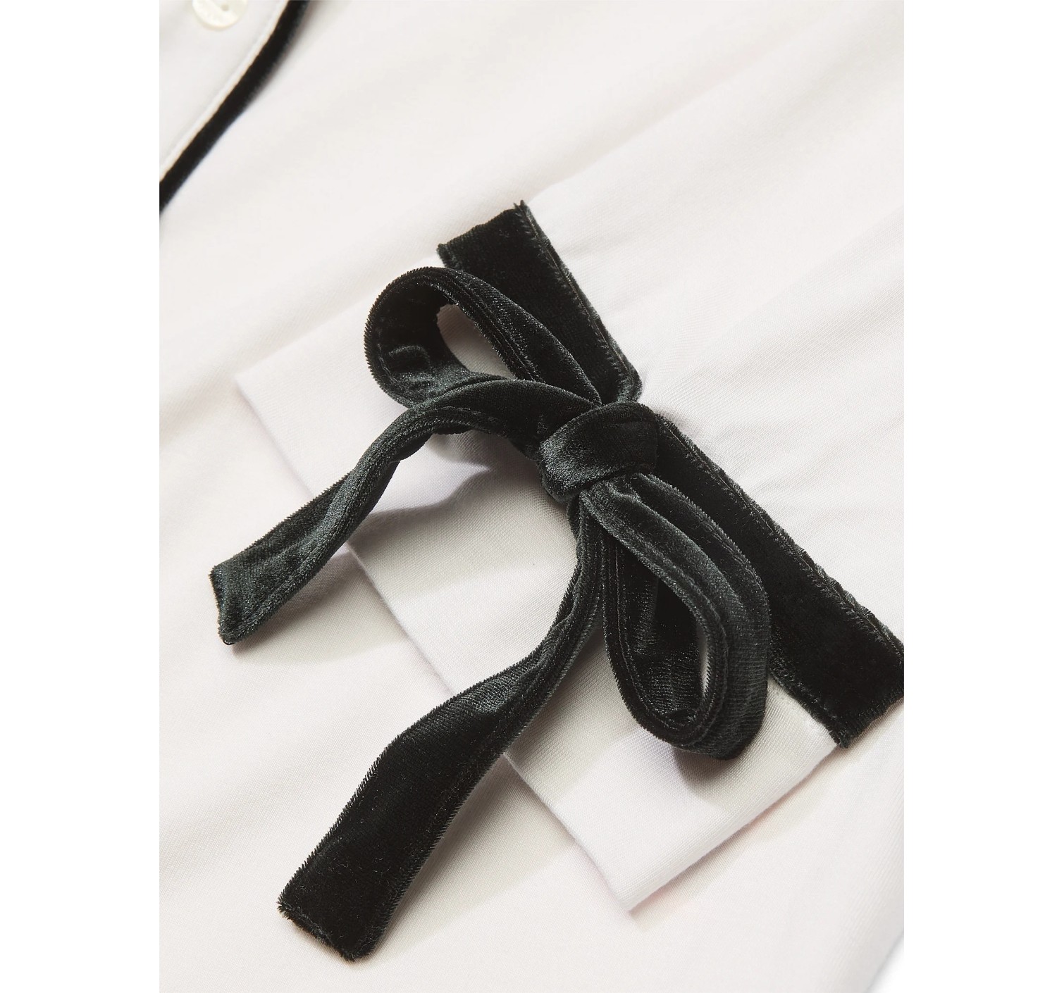 Піжама Victoria's Secret Modal Soft Velvet-Trim Long Pajama Set Coconut White
