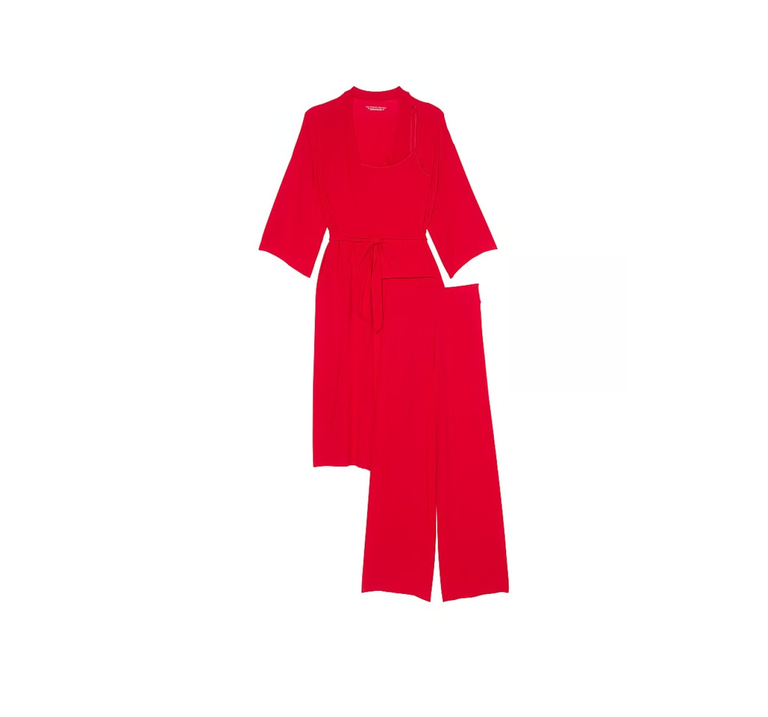 Піжама Modal 3-Piece PJ Set Mulberry Lipstick 