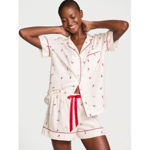 Піжама Flannel Short Pajama Set Skiers