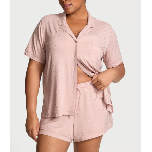 Піжама Modal Soft Short Pajama Set Pink Shimmer