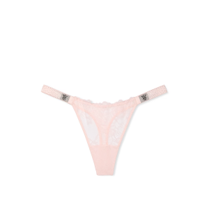 Трусики Scattered Shine Strap Lace Thong Panty Angel Pink