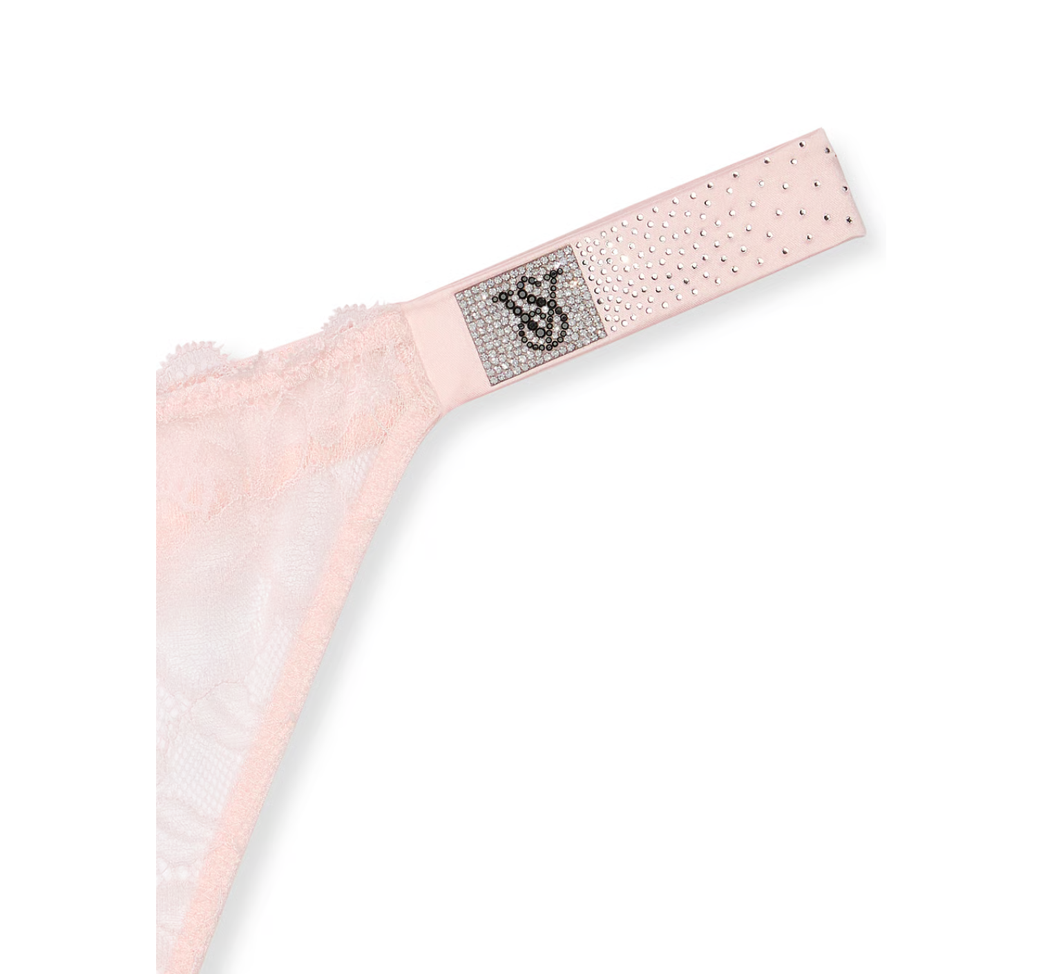 Трусики Scattered Shine Strap Lace Thong Panty Angel Pink