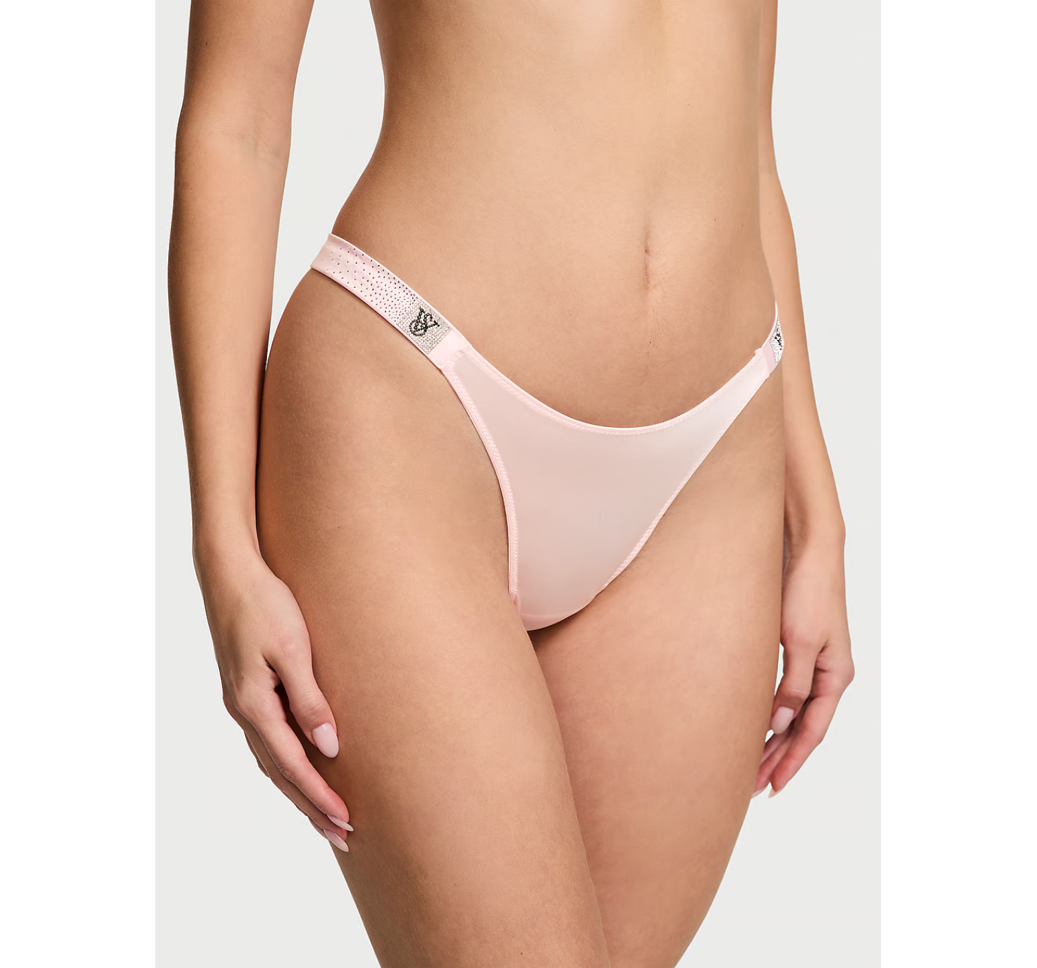 Трусики Scattered Shine Strap Smooth Thong Panty Angel Pink