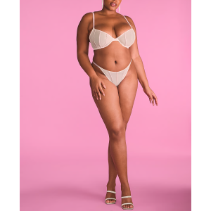 Трусики Sheer Shine Thong Panty Angel Pink