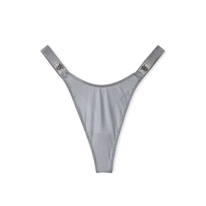 Трусики Scattered Shine Strap Smooth Thong Panty Asteroid Grey