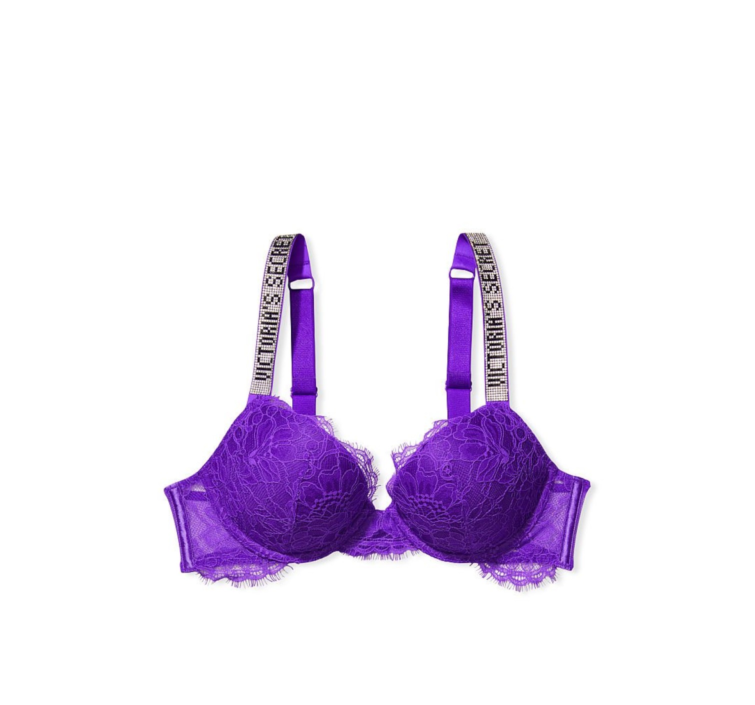 Комплект білизни VS Very Sexy Lace Shine Strap Push-up Bra set
