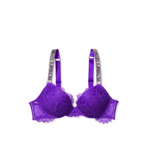 Комплект білизни VS Very Sexy Lace Shine Strap Push-up Bra set