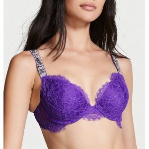 Комплект білизни VS Very Sexy Lace Shine Strap Push-up Bra set