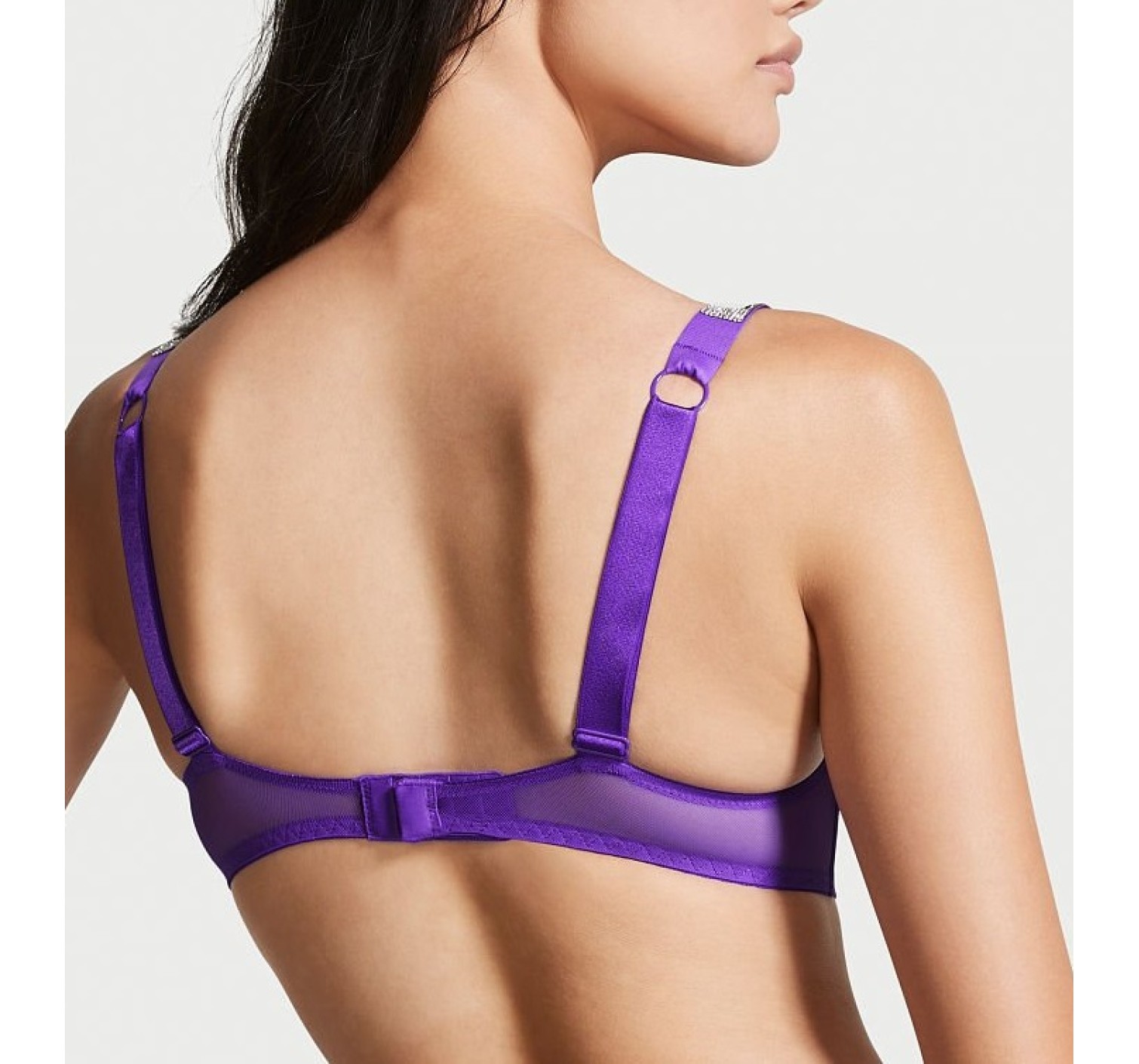 Комплект білизни VS Very Sexy Lace Shine Strap Push-up Bra set