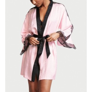 Халат Satin Jacquard Flounce Robe