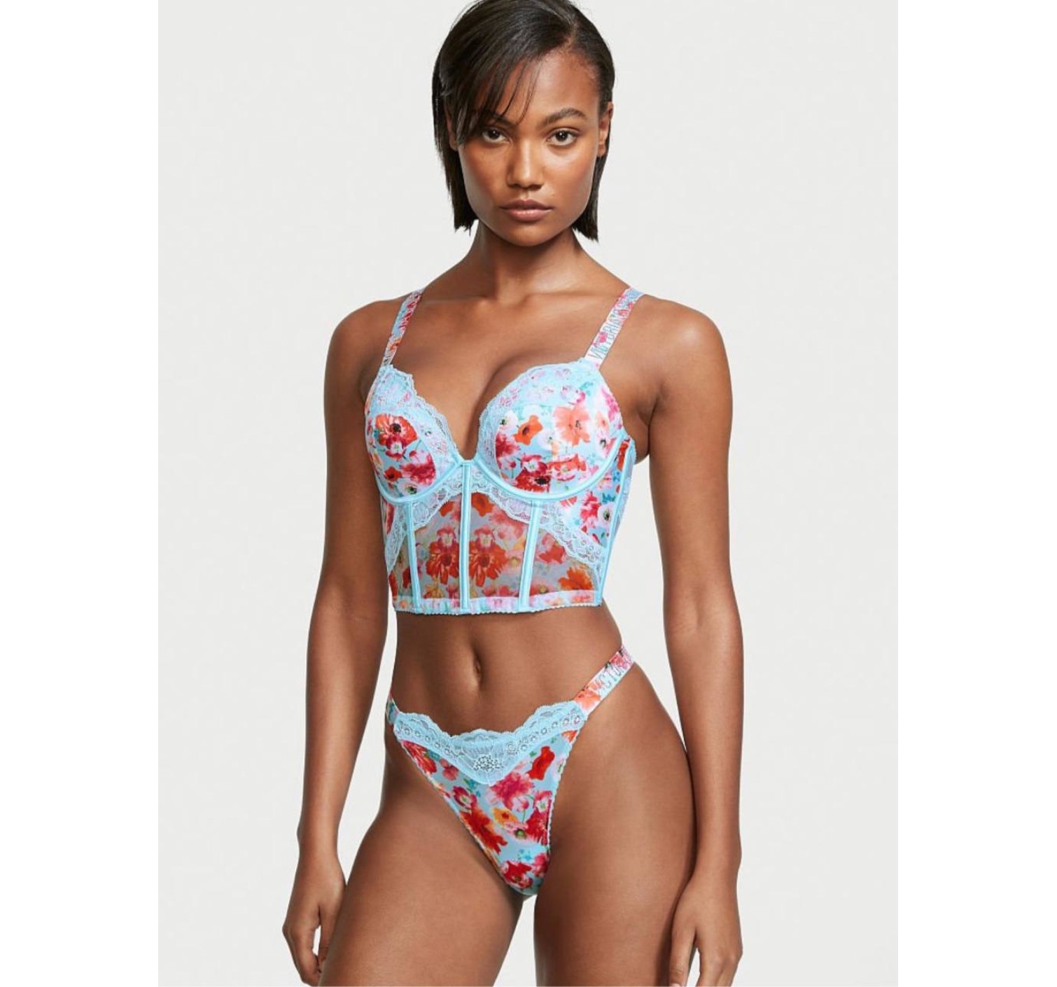 Комплект белья Very Sexy Shine Strap Balconette Victoria’s Secret