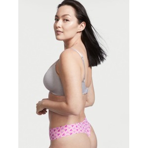 Трусики безшовні No show Thong panty Heart print
