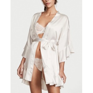 Халат Victoria Secret satin kimono logo Bride
