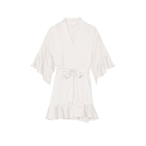 Халат Victoria Secret satin kimono logo Bride