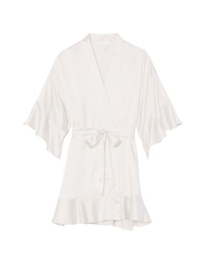Халат Victoria’s Secret satin kimono logo Bride