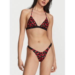 Купальник Shine Strap Triangle Bikini Mixed Berry