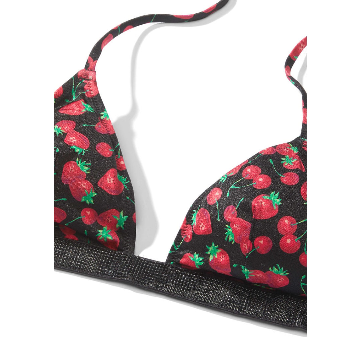 Купальник Shine Strap Triangle Bikini Mixed Berry
