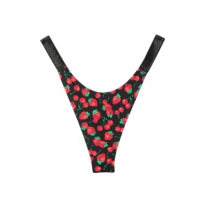 Купальник Shine Strap Triangle Bikini Mixed Berry