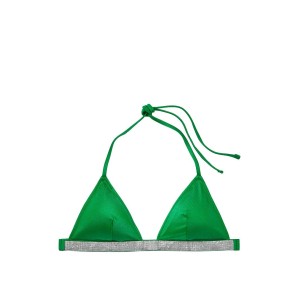 Купальник Shine Strap Triangle Bikini Verdant Green