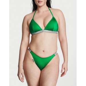 Купальник Shine Strap Triangle Bikini Verdant Green