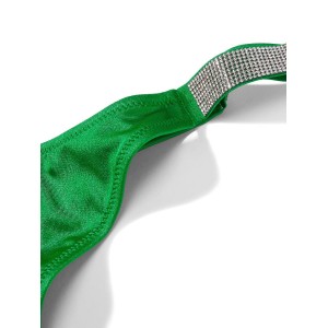 Купальник Shine Strap Triangle Bikini Verdant Green