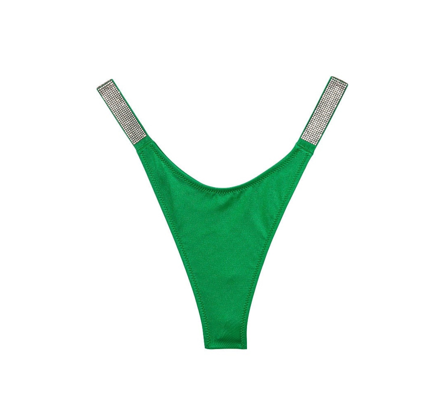 Купальник Shine Strap Triangle Bikini Verdant Green