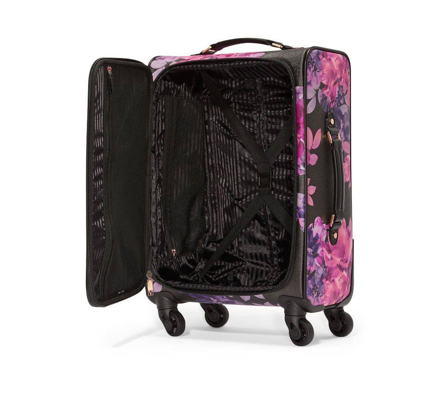Чемодан Victoria's Secret Rolling Luggage Midnight Flower