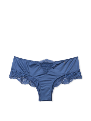 Трусики чики Micro Lace Inset Cheeky Panty