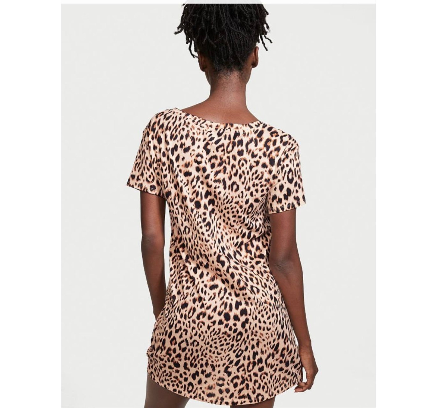Ночная рубашка Cotton Dress Leopard