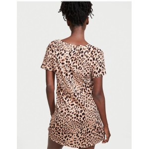 Ночная рубашка Cotton Dress Leopard