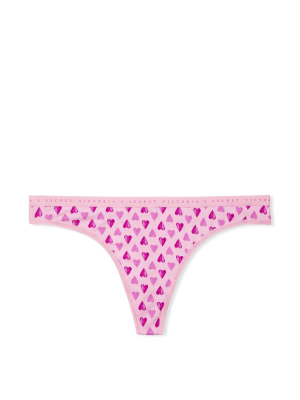 Трусики Cotton Thong panty Heart print
