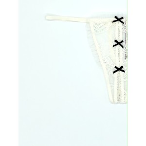 Трусики Dream Angels V-string panty White Lace