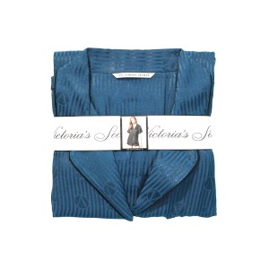 Сатиновая пижама The Satin Short Logo Pj Set logo VS