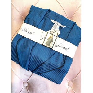 Сатиновая пижама The Satin Short Logo Pj Set logo VS