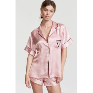 Сатинова піжама Satin Short Rose Pj Set V logo