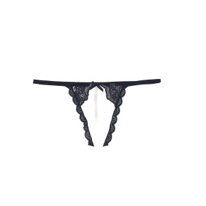 Tрусики Dream Angels V-string panty Black Lace