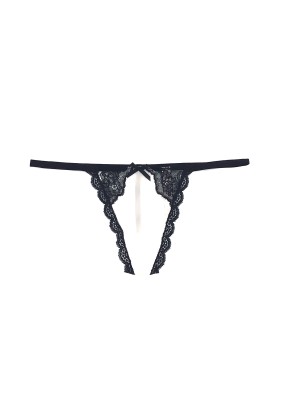 Tрусики Dream Angels V-string panty Black Lace