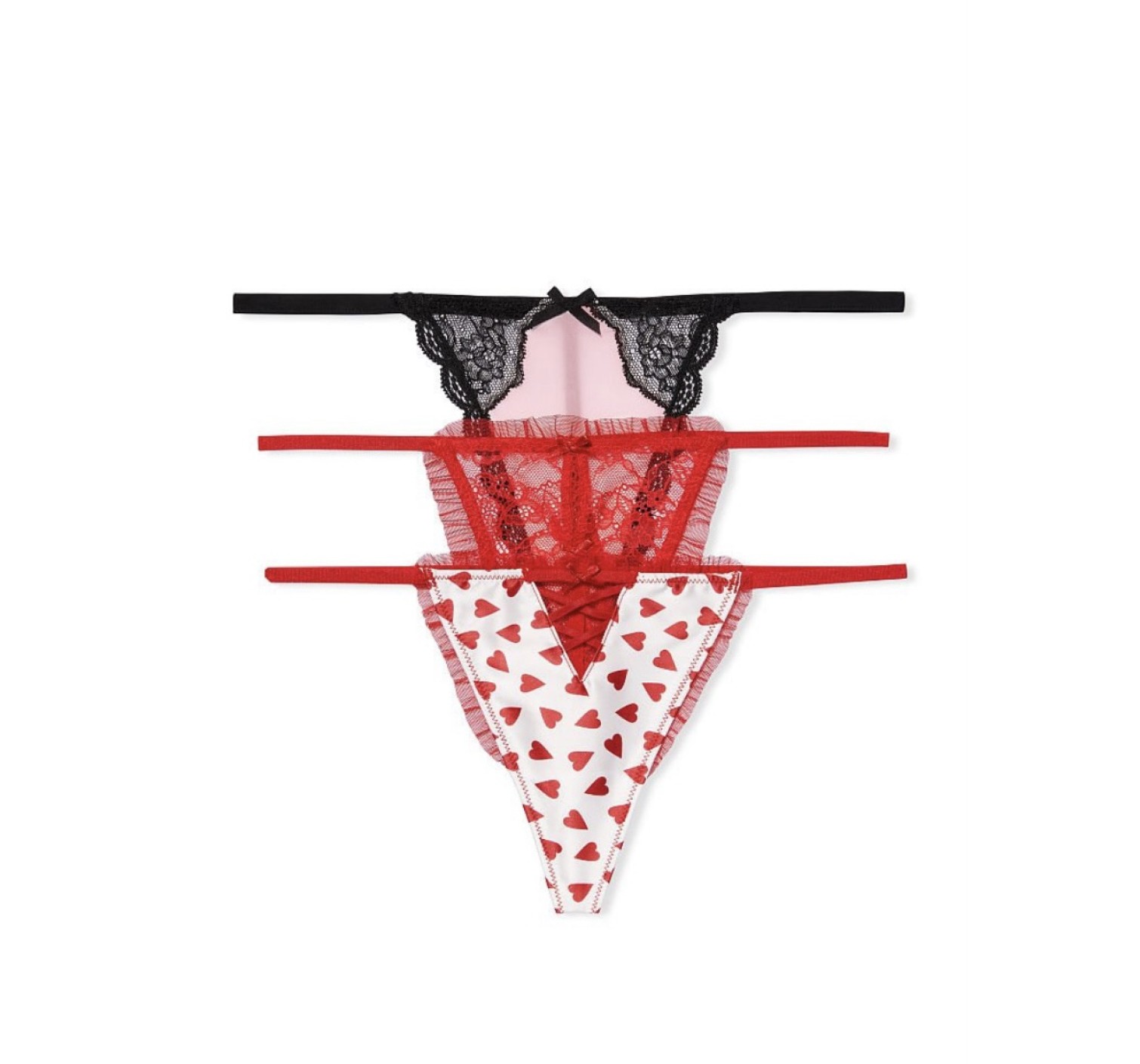 Tрусики Dream Angels V-string panty Lipstick Lace