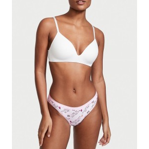 Трусики Stretch Cotton Bikini panty White Logo Butterfly
