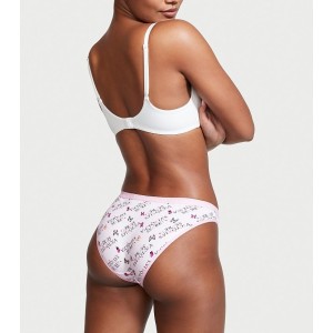 Трусики Stretch Cotton Bikini panty White Logo Butterfly