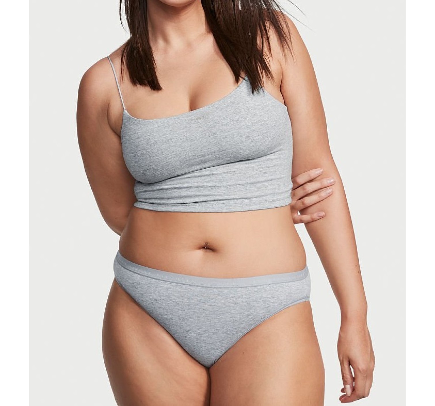 Трусики Stretch Cotton bikini panty Grey